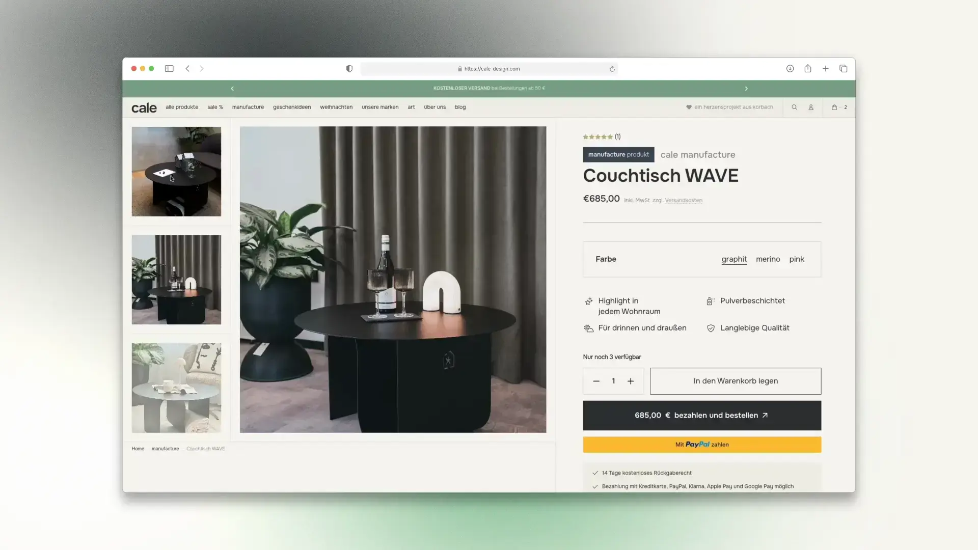 cale design - Desktop 3D Product Viewer