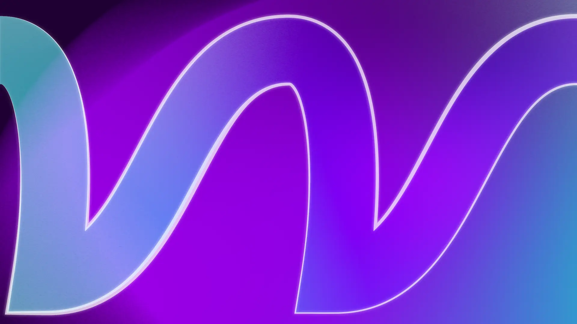 flowhub - Logo Visual Wave Animation