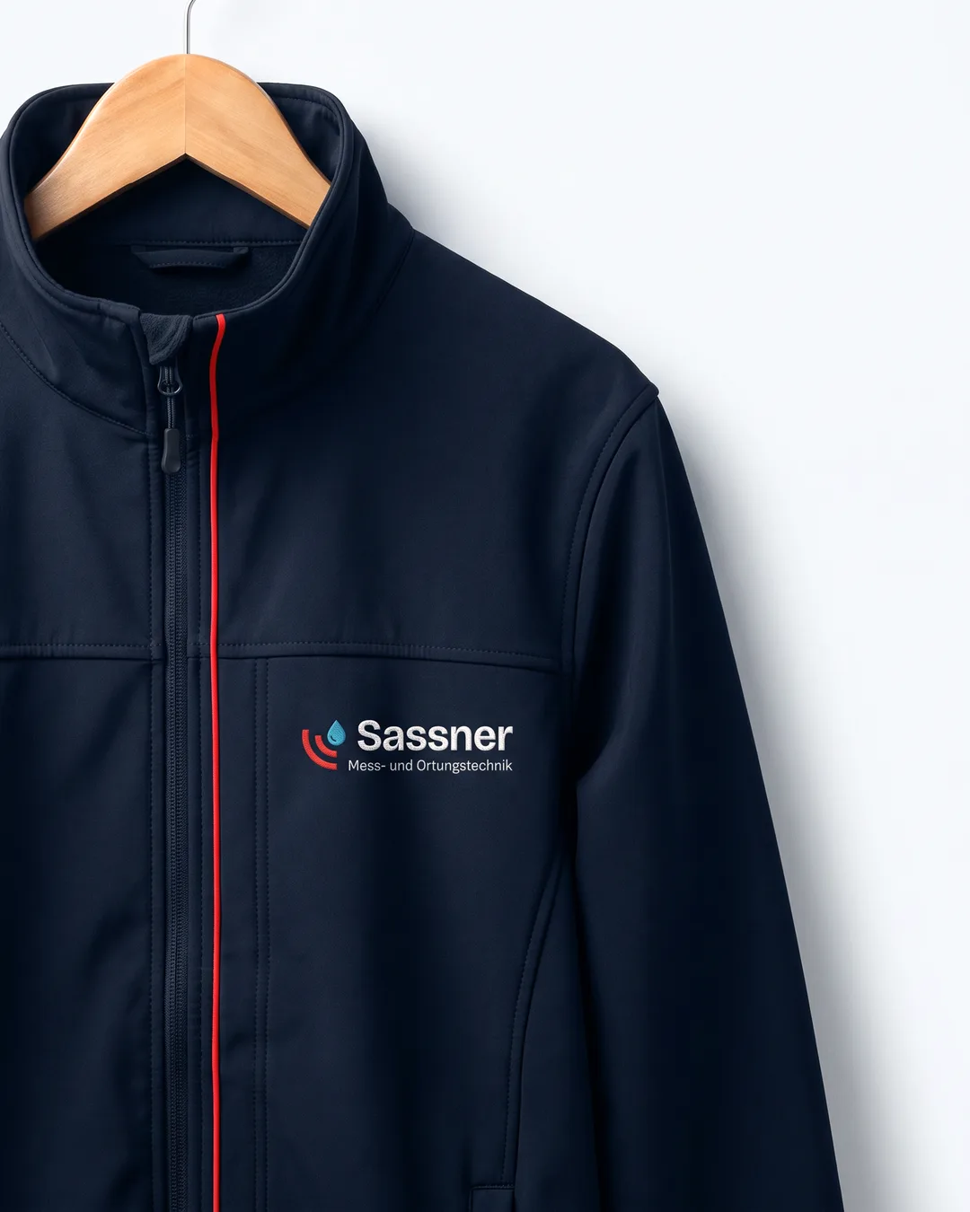 Sassner Mess- und Ortungstechnik - Work Jacket Mockup