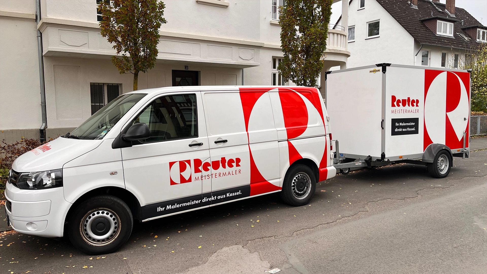 Reuter & Sohn - Branded Van and Trailer
