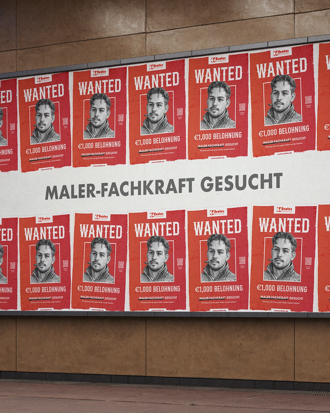 Reuter & Sohn - "Wanted" Recruiting Posters for Skilled Painters