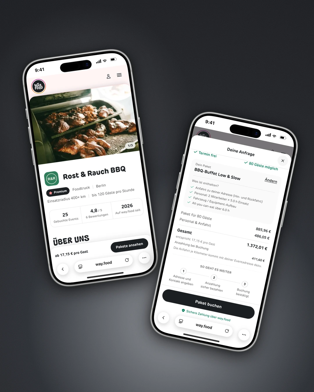 way.food platform — case study