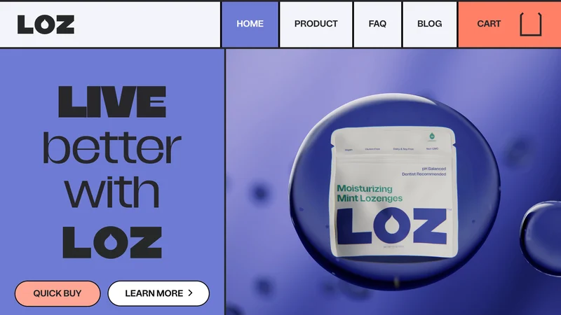 LOZ website preview