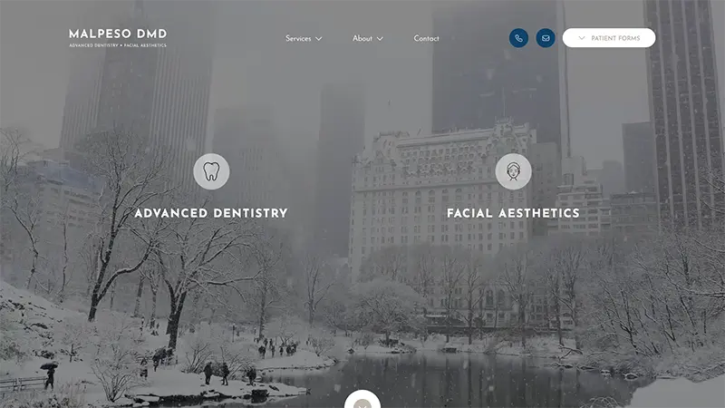 Pasquale J. Malpeso, DMD website preview